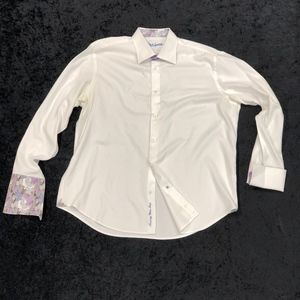 Robert Graham Button Down Long Sleeve Dress Shirt